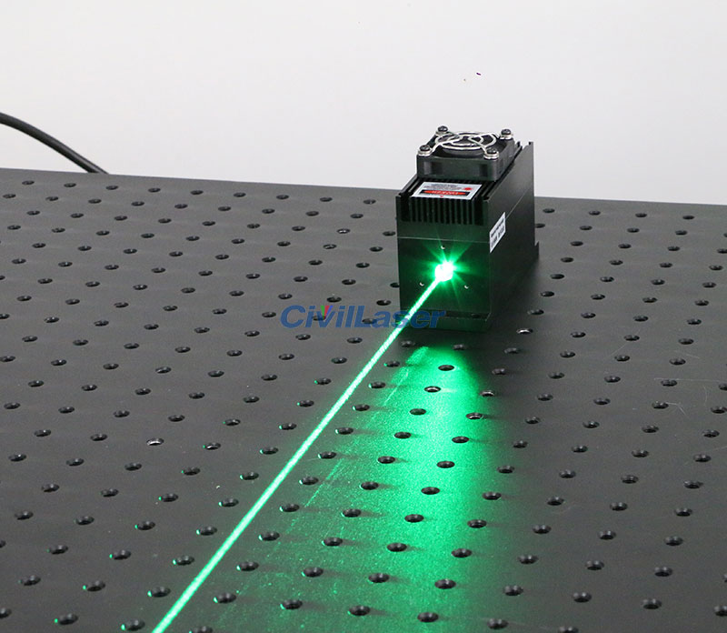 green laser system tunablue power